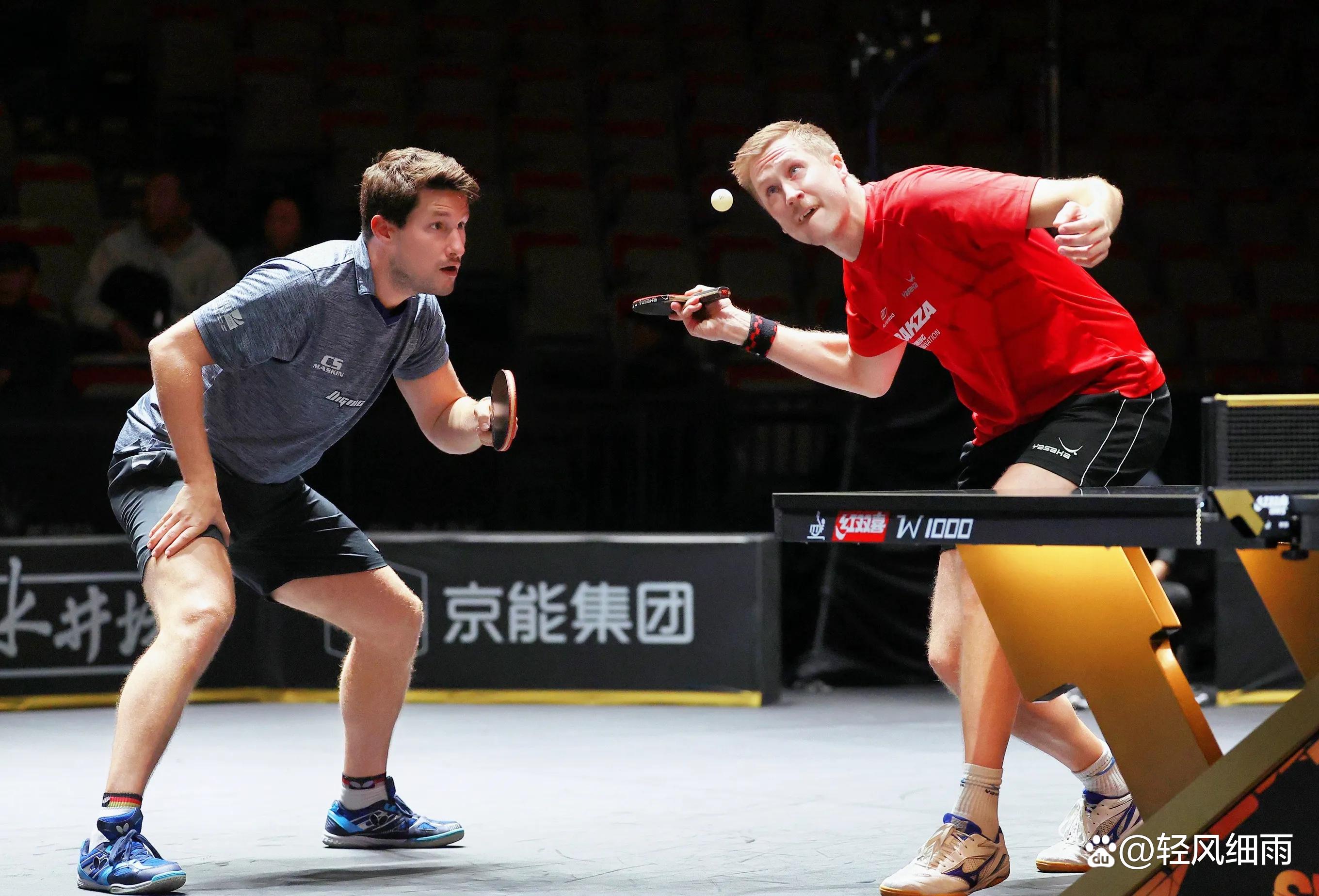 瑞典乒乓球队横扫英国乒乓球队，许昕三分雨点燃全场