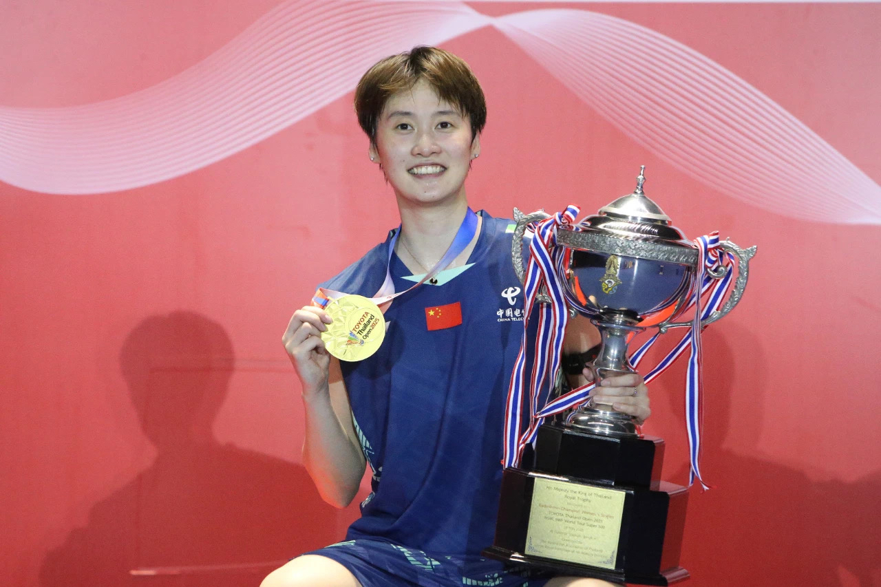 韩国队横扫泰国队，陈雨菲刷新纪录